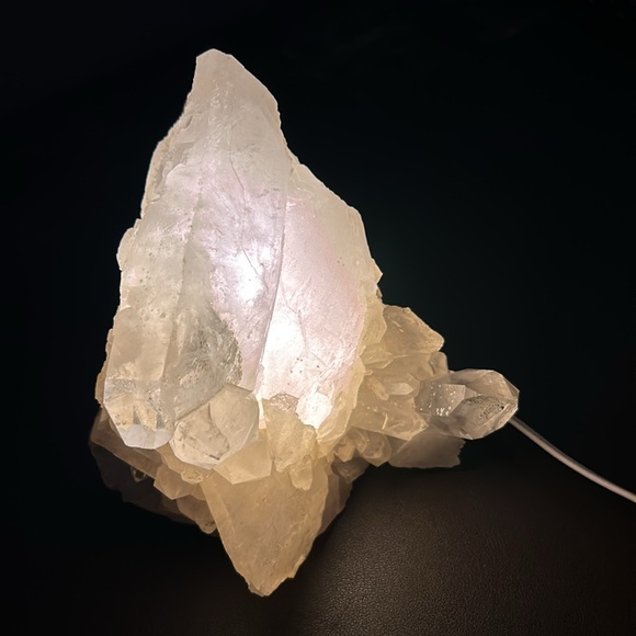 Vintage stunning white Quartz lamp light - Picture 14 of 14